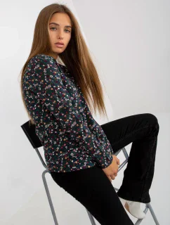 Blúzka D73771M10971AEN tmavo modrá