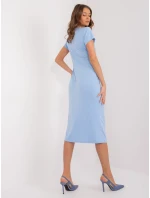 DHJ SK 17302K šaty.93 svetlomodrá