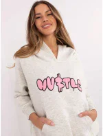 Mikina EM BL 881.16 svetlo šedá