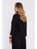 M905 Elegantná blúzka s voľnými rukávmi - čierna M905 Elegantná blúzka s voľnými rukávmi - čierna