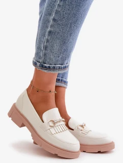 Dámske mokasíny s ekokožou White Tialorae