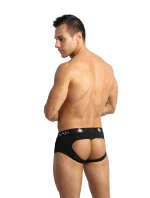 Pánske slipy otvorené Petrol Jock Bikini - Anais