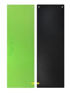 Tělocvičná podložka HMS Premium MFK03 Zeleno-čierna s otvormi