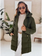 Dámska zimná bunda s kapucňou GABRIELLE zelená FashionStreet TY4364