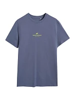 Pánske tričko 4F M2961 denim 4FWAW25TTSHM2961 32S pánske