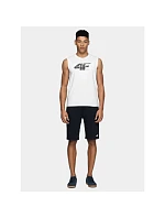 Pánske tričko bez rukávov 4F 4FWSS26TSLEM357-10S