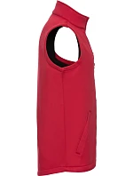 Russell Athletic 041M Pánska dvojvrstvová smart softshellová vesta 10.041M classic red Russell Athletic 041M Pánska dvojvrstvová smart softshellová vesta 10.041M classic red