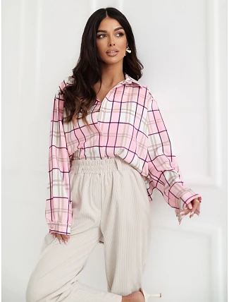 Košeľa IT KS 22269 1.00 svetloružová