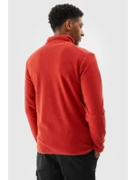 Polar Męski Ze Stójką Regular 4F 4FWAW24TFLEM250-70S Pomarańczowy