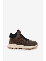 Pánske turistické topánky WRANGLER WEST MEN MID 20253027 dark green Pánske turistické topánky WRANGLER WEST MEN MID 20253027 dark green