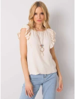 Blúzka TW BZ BI BF002.88 svetlo béžová