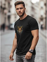 Pánske bavlnené tričko Viking black FashionStreet NX0144R Pánske bavlnené tričko Viking black FashionStreet NX0144R