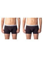 Dvojité balenie bavlnených boxeriek ULTRA RESIST BOXER 2x - BELLINDA - čierne