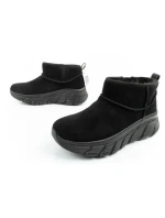 Skechers Dámske zimné členkové topánky zateplené kožené dámske