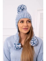 Dámska ušianka Emma K343 denim