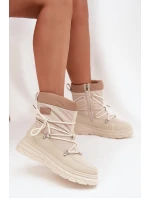 Dámske zimné topánky na zips Lee Cooper LCJ 25 44 3931 Beige Dámske zimné topánky Dámske zimné topánky na zips Lee Cooper LCJ 25 44 3931 Beige Dámske zimné topánky