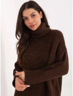 Jumper CH SW 72989.68 tmavohnedý