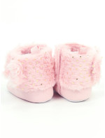 Yoclub Detské dievčenské topánky OBO-0020G-4600 Powder Pink