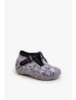 Pohodlné detské papuče BEFADO sivé Pohodlné detské papuče BEFADO sivé