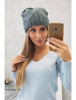 Dámska čiapka Liliana K375 tmavo šedá