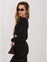 Blúzka D16047O02334A čierna