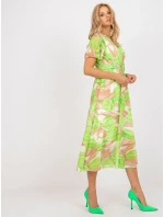 Šaty DHJ SK 15967.54P svetlo zelená