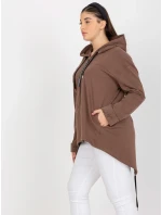 Mikina RV BL 8266.34P hnedá