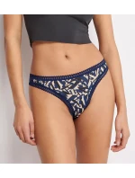 Dámske string nohavičky GO Crush C3P - MODRÉ - modré M008 - SLOGGI Dámske string nohavičky GO Crush C3P - MODRÉ - modré M008 - SLOGGI