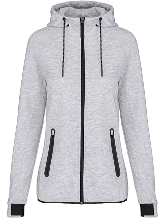 Kariban ProAct PA 359 Dámska tréningová bunda 20.P359 ash heather Kariban ProAct PA 359 Dámska tréningová bunda 20.P359 ash heather