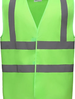 Bezpečnostná vesta Yoko HVW 100 Hi-Vis 79.W100, limetková