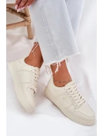 Sneakersy Damskie Big Star RR274A243 HI-POLY SYSTEM Beżowe