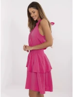 Šaty MI SK 92166.71P fuchsiová