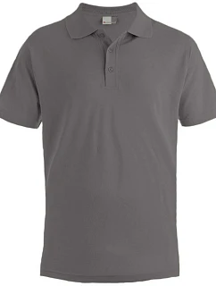 Promodoro 4001 Pánske polo tričko z piké „Superior“ 40.4001 oceľovo šedé