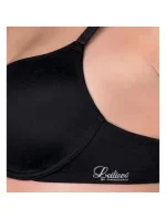 Balkonová podprsenka 7100 čierna - Leilieve