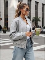 Dámska bunda BONDAI sivá FashionStreet TY4146 Dámska bunda BONDAI sivá FashionStreet TY4146