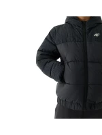 Chlapčenská páperová bunda 4F M621 dark black 4FJWAW25TDJAM621 20S Chlapčenská páperová bunda 4F M621 dark black 4FJWAW25TDJAM621 20S
