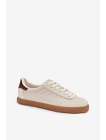 Dámske tenisky z eko kože Big Star TT274311 light beige Dámske tenisky z eko kože Big Star TT274311 light beige