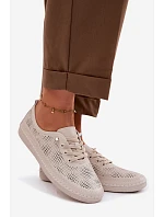 Dámske kožené poltopánky Acorn LR61-7083 Beige Dámske kožené poltopánky Acorn LR61-7083 Beige