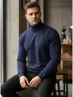 FashionStreet pánske tmavomodré vafle WX2360 FashionStreet pánske tmavomodré vafle WX2360