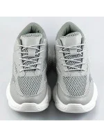 Šedé dámske športové topánky (170)