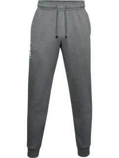 Pánske športové nohavice Rival Fleece 3Logo Jogger M 1357131 012 - Under Armour