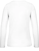 B&C #E150 LSL /women Dámske tričko s dlhým rukávom 01.006T biele B&C #E150 LSL /women Dámske tričko s dlhým rukávom 01.006T biele