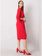 Šaty LK SK 507843.12P v bordovej farbe Šaty LK SK 507843.12P v bordovej farbe