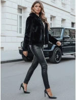 Dámsky krátky čierny kožuch GLAMFLUFFY FashionStreet TY4985 Dámsky krátky čierny kožuch GLAMFLUFFY FashionStreet TY4985