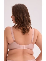 Polomäkká podprsenka Gaia BMS 1058 Maxi Sonia Pink