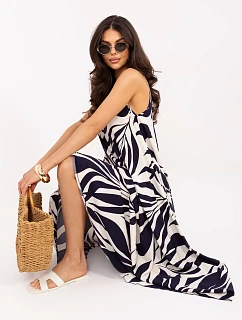 Šaty IR SK LD2569 3.14 tmavomodrá