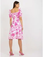 LK SK 508944 šaty.45P fuchsiová