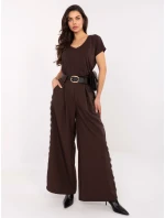 Tričko RV TS 4832.47P tmavohnedé Tričko RV TS 4832.47P tmavohnedé