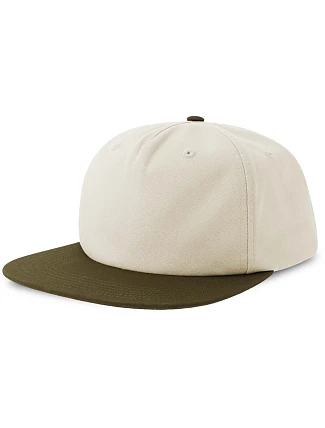 Atlantis Headwear Cruz 5-panelová bejzbalová čiapka 33.0241 off white/olive Atlantis Headwear Cruz 5-panelová bejzbalová čiapka 33.0241 off white/olive
