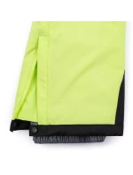 Detské lyžiarske nohavice GABONE-J neónovo zelené - Kilpi